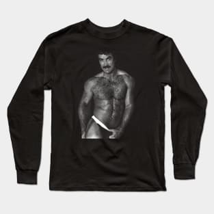 Black STYLE Tom Selleck Long Sleeve T-Shirt